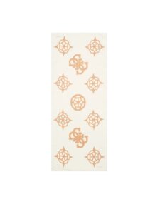 GUESS SESTRI LOGO MAXI PEONY SCARF 8 ΑΞΕΣΟΥΑΡ ΓΥΝΑΙΚΕΙΟ | OFF WHITE