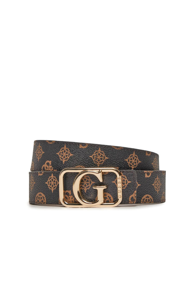 GUESS KUBA ADJ & REV PANT BELT H35 ΖΩΝΗ ΓΥΝΑΙΚΕΙΟ | LIGHT BROWN