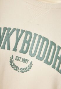 FUNKY BUDDHA ΓΥΝΑΙΚΕΊΟ ΦΟΎΤΕΡ ΜΕ ΛΑΙΜΌΚΟΨΗ | OFF WHITE