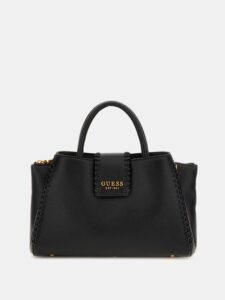 GUESS LIBERA SML GIRLFRIEND SATCHEL ΤΣΑΝΤΑ ΓΥΝΑΙΚΕΙΟ | BLACK