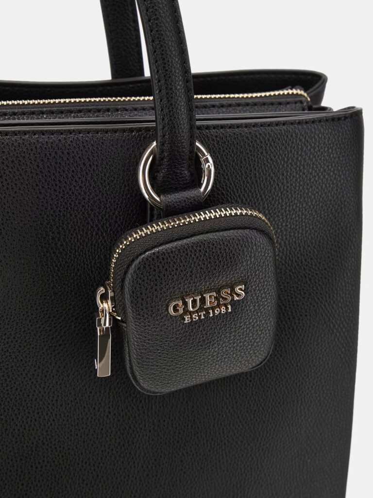 GUESS POWER PLAY TECH TOTE ΤΣΑΝΤΑ ΓΥΝΑΙΚΕΙΟ | BLACK