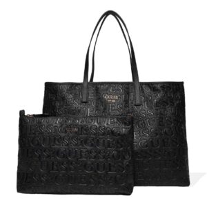 GUESS VIKKY II LARGE 2 IN 1 TOTE ΤΣΑΝΤΑ ΓΥΝΑΙΚΕΙΟ | BLACK