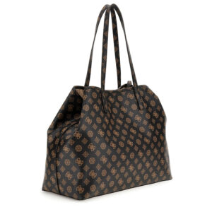 GUESS VIKKY II LARGE 2 IN 1 TOTE ΤΣΑΝΤΑ ΓΥΝΑΙΚΕΙΟ | BROWN