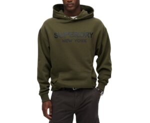 SUPERDRY LUXURY SPORT LOOSE HOOD ΦΟΥΤΕΡ ΑΝΔΡΙΚΟ | KHAKI