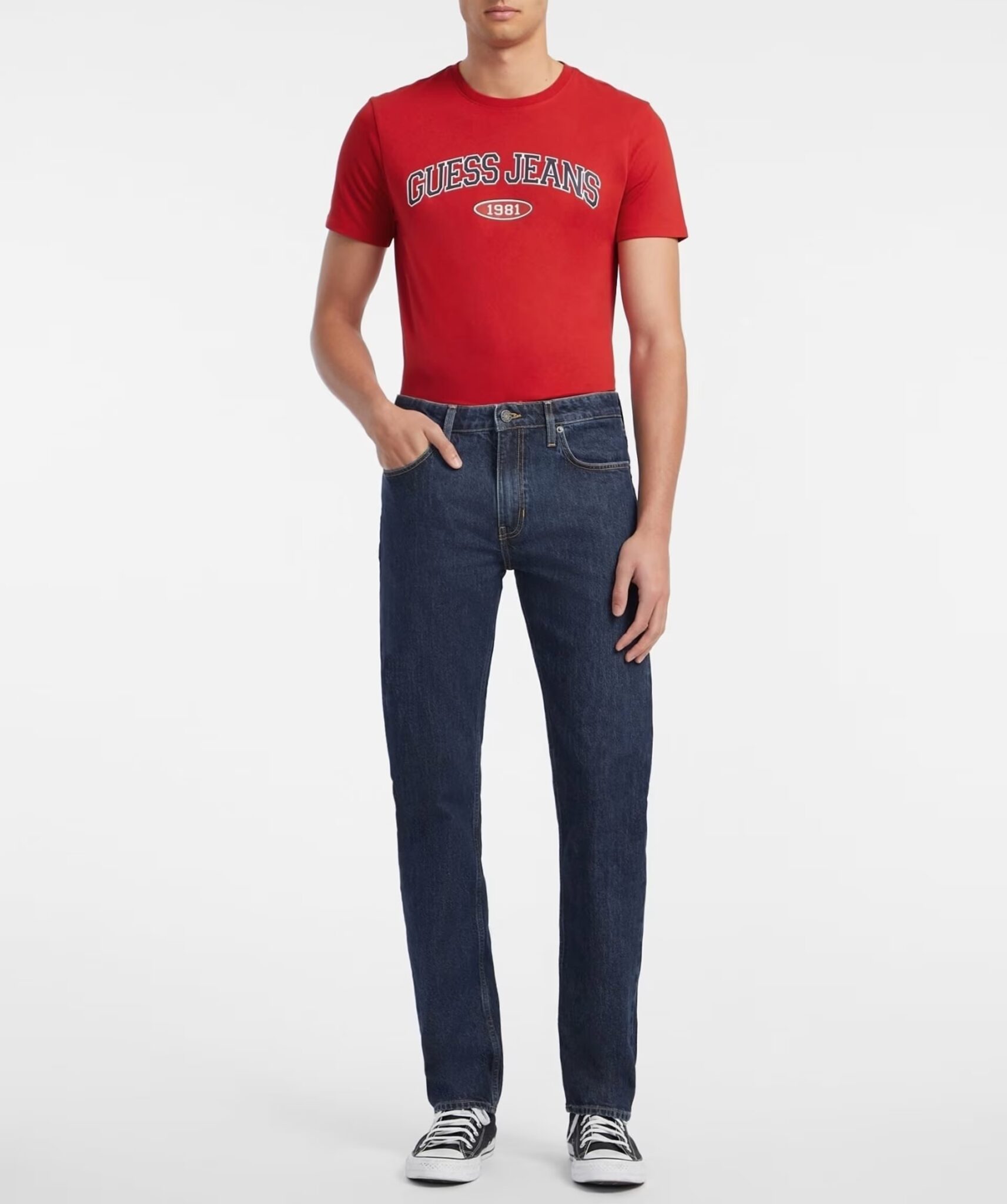 KARL LAGERFELD  JEANS KLJ HR TAPERED DENIM | DARK BLUE