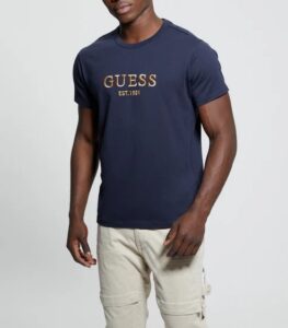 GUESS SS CN GUESS MULTICOLOR TEE ΜΠΛΟΥΖΑ ΑΝΔΡΙΚΟ | BLUE