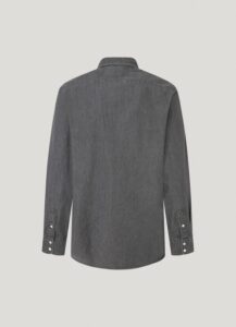 PEPE JEANS REGULAR SHIRT ΠΟΥΚΑΜΙΣΟ ΑΝΔΡΙΚΟ | ANTHRACITE