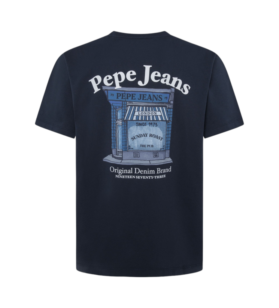 PEPE JEANS SOMERTON TEE ΜΠΛΟΥΖΑ ΑΝΔΡΙΚΟ | BLUE