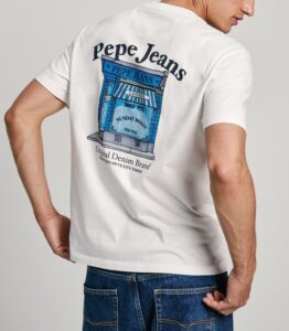 PEPE JEANS SOMERTON TEE ΜΠΛΟΥΖΑ ΑΝΔΡΙΚΟ | BLUE