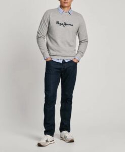 PEPE JEANS NEW JOE CREW ΦΟΥΤΕΡ ΑΝΔΡΙΚΟ | GREY