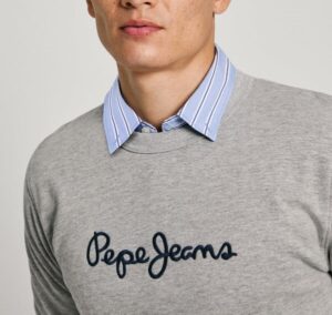 PEPE JEANS NEW JOE CREW ΦΟΥΤΕΡ ΑΝΔΡΙΚΟ | GREY