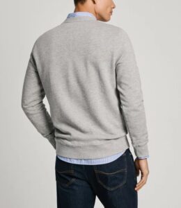 PEPE JEANS NEW JOE CREW ΦΟΥΤΕΡ ΑΝΔΡΙΚΟ | GREY