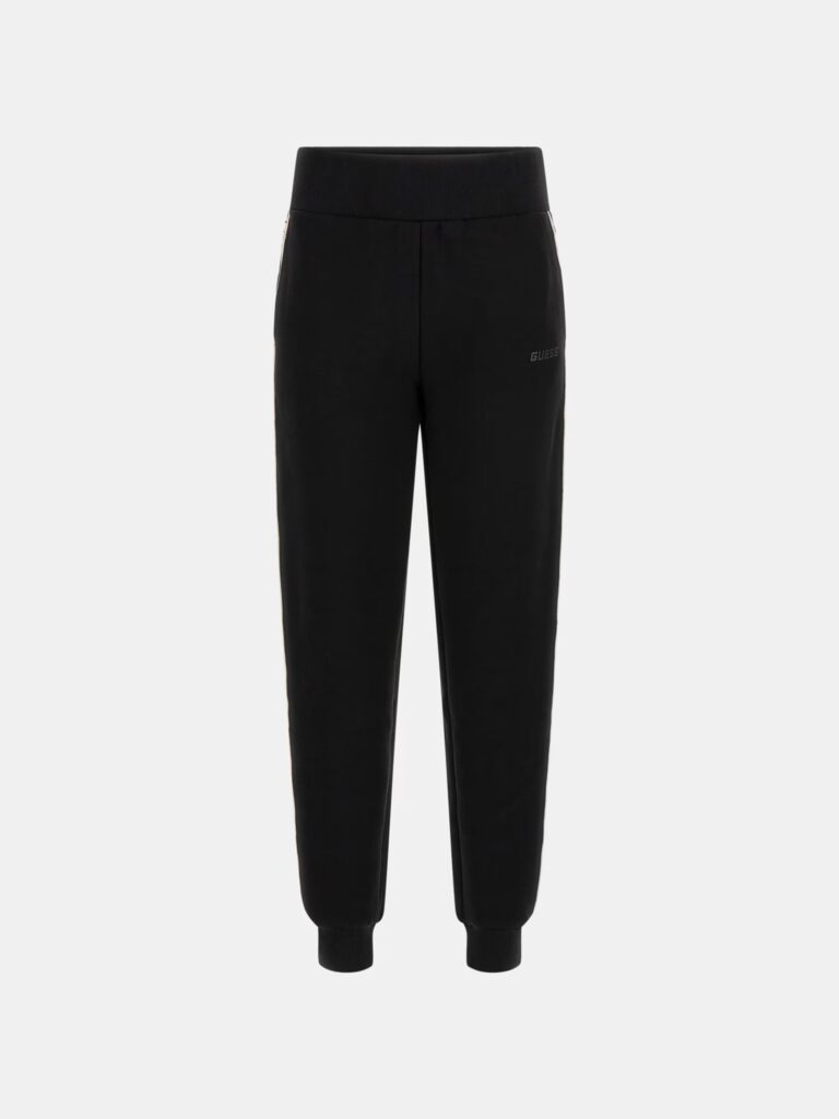 GUESS ATH BRITNEY JOGGER RECYCLED PUNTO MILANO 300 | BLACK