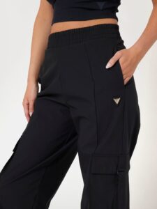 GUESS ATH AURLIE CARGO PANTS ΠΑΝΤΕΛΟΝΙ ΓΥΝΑΙΚΕΙΟ | BLACK