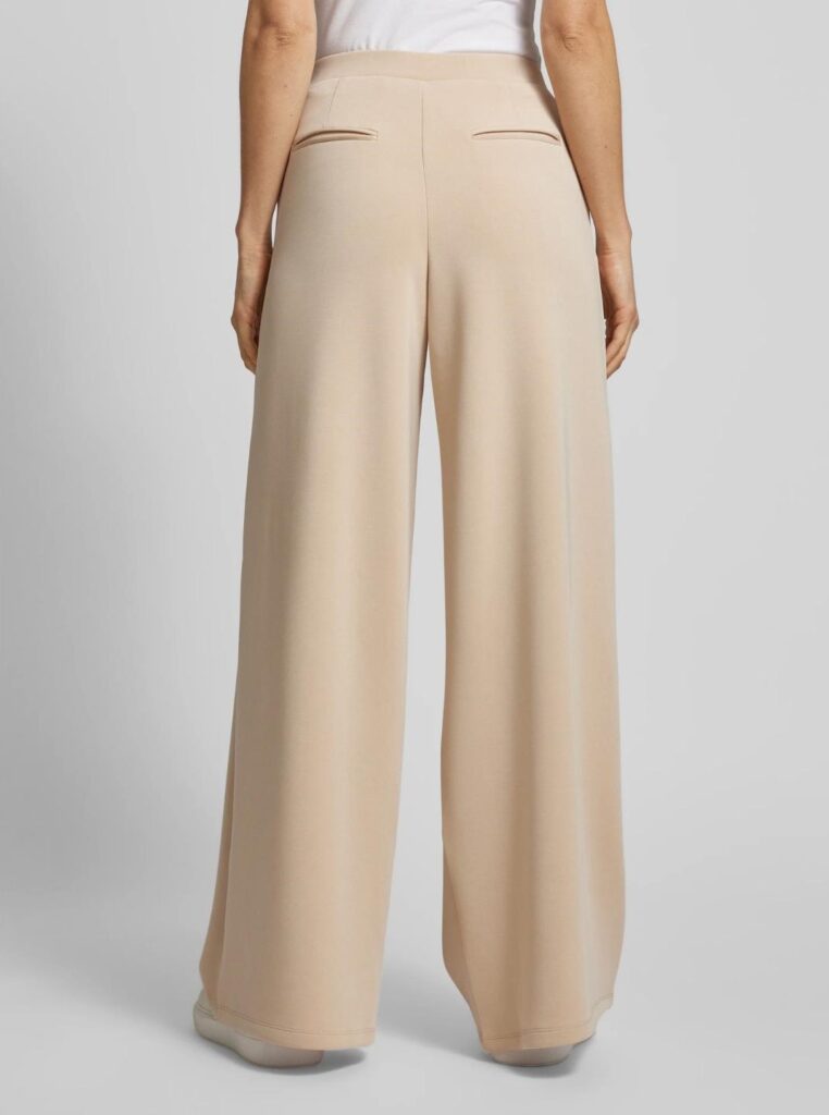 GUESS ATH OLYMPE WIDE LEG PANTS ΠΑΝΤΕΛΟΝΙ ΓΥΝΑΙΚΕΙΟ | DARK BEIGE