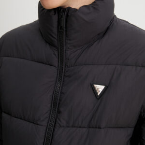 GUESS ATH NEW CLAUDIA LIGHT PUFFER JACKE ΜΠΟΥΦΑΝ ΓΥΝΑΙΚΕΙΟ | BLACK