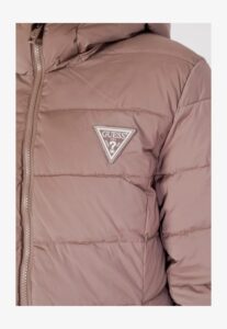 GUESS ATH NEW ALETA LONG PUFFER JACKET ΜΠΟΥΦΑΝ ΓΥΝΑΙΚΕΙΟ | BROWN