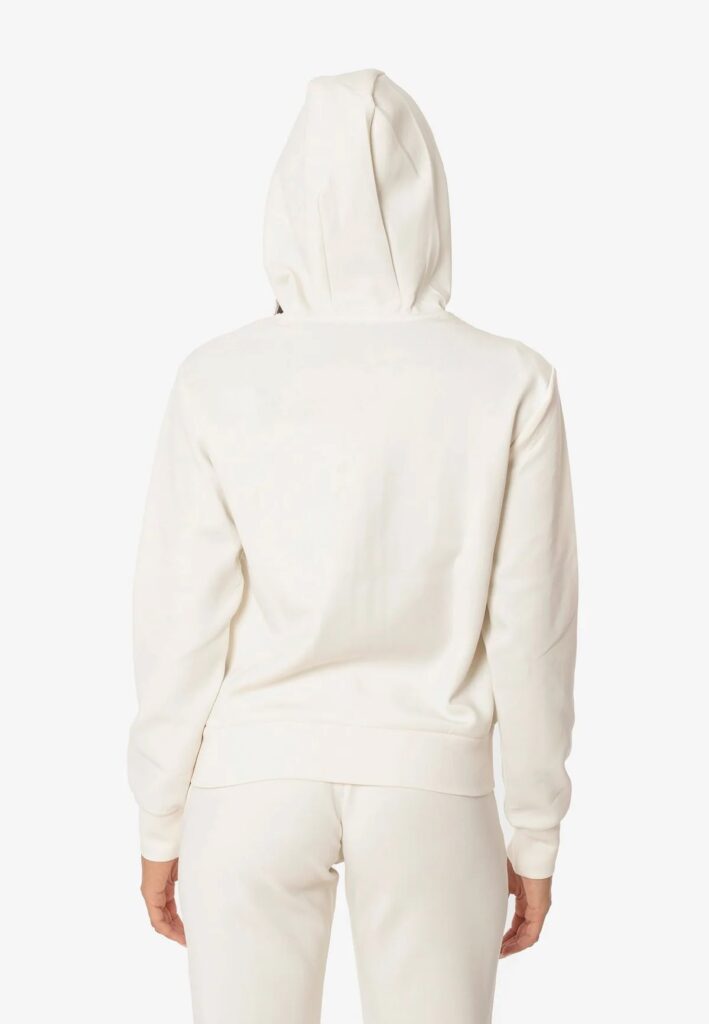 GUESS ATH OLYMPE FULL ZIP HOODIE SWEATSH ΦΟΥΤΕΡ ΓΥΝΑΙΚΕΙΟ | OFF WHITE