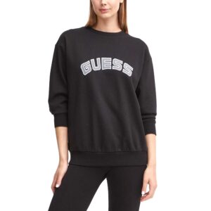 GUESS ATH YVETTE CN SWEATSHIRT ΦΟΥΤΕΡ ΓΥΝΑΙΚΕΙΟ | BLACK