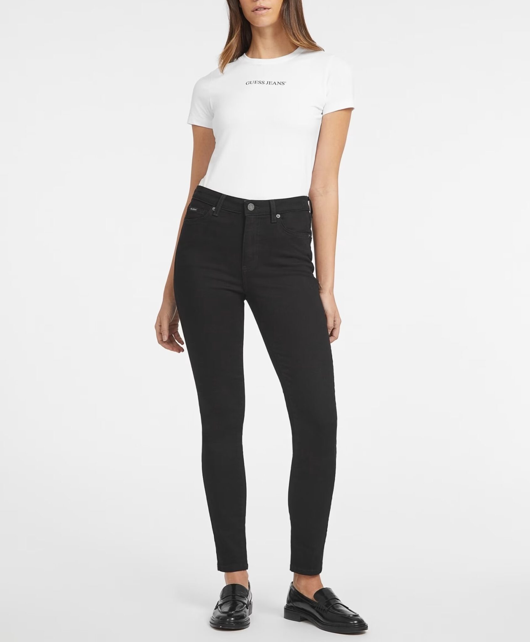 GUESS JEANS GJ CARGO CHINO – CLASSIC  ΠΑΝΤΕΛΟΝΙ ΓΥΝΑΙΚΕΙΟ | BLACK