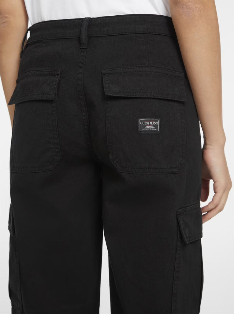 GUESS JEANS GJ CARGO CHINO – CLASSIC  ΠΑΝΤΕΛΟΝΙ ΓΥΝΑΙΚΕΙΟ | BLACK