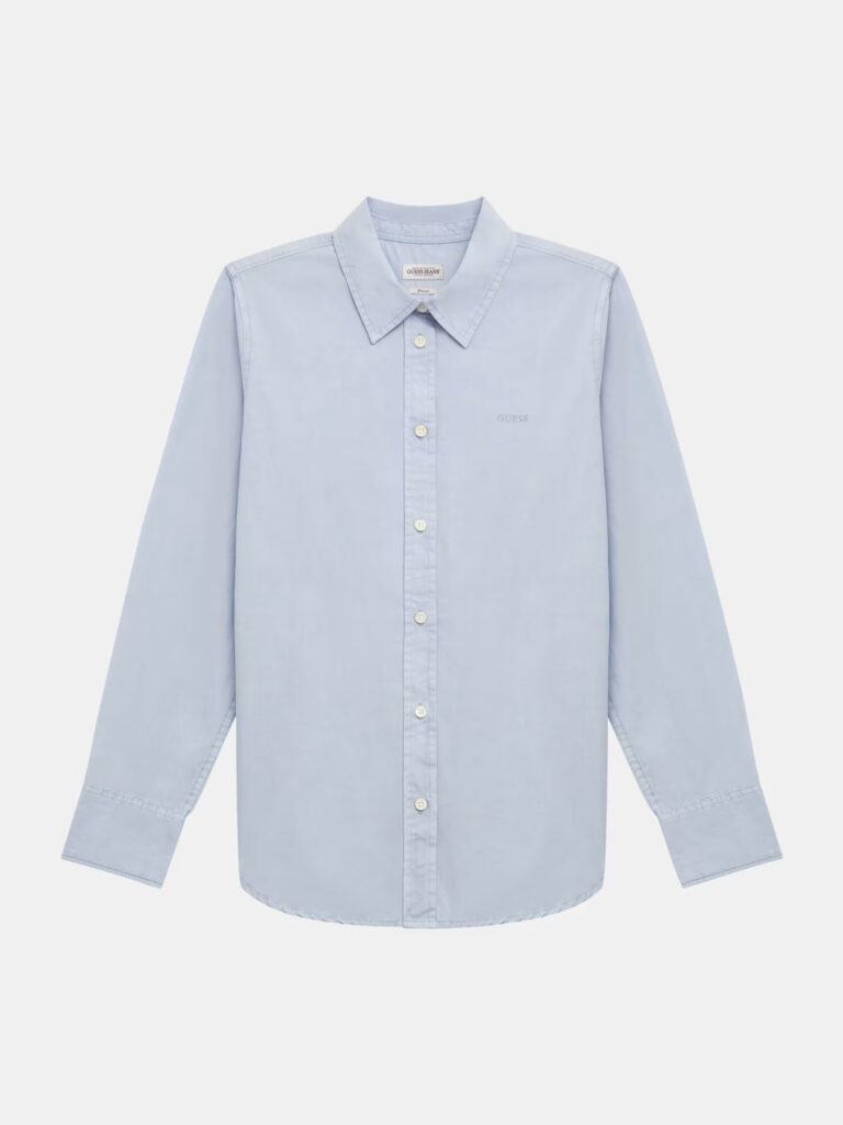 GUESS JEANS LS OS POCKET SHIRT ΓΥΝΑΙΚΕΙΟ | LIGHT BLUE