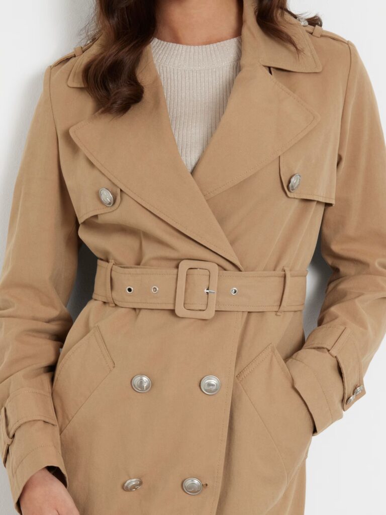 GUESS LS JADE BELTED TRENCH ΜΠΟΥΦΑΝ ΓΥΝΑΙΚΕΙΟ | BEIGE