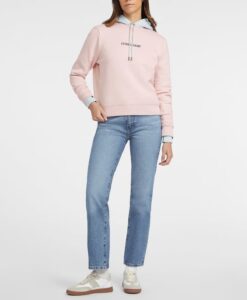 GUESS JEANS GJ CN REG LOGO EMB-SOFT FLEECE ΦΟΥΤΕΡ ΓΥΝΑΙΚΕΙΟ | ROSE