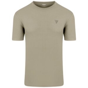 GUESS ATH HEDLEY SS T-SHIRT ECO SMOOTH STRETCH JERSEY | GREY