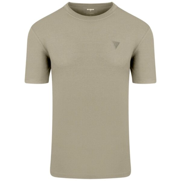 GUESS ATH HEDLEY SS T-SHIRT ECO SMOOTH STRETCH JERSEY | GREY