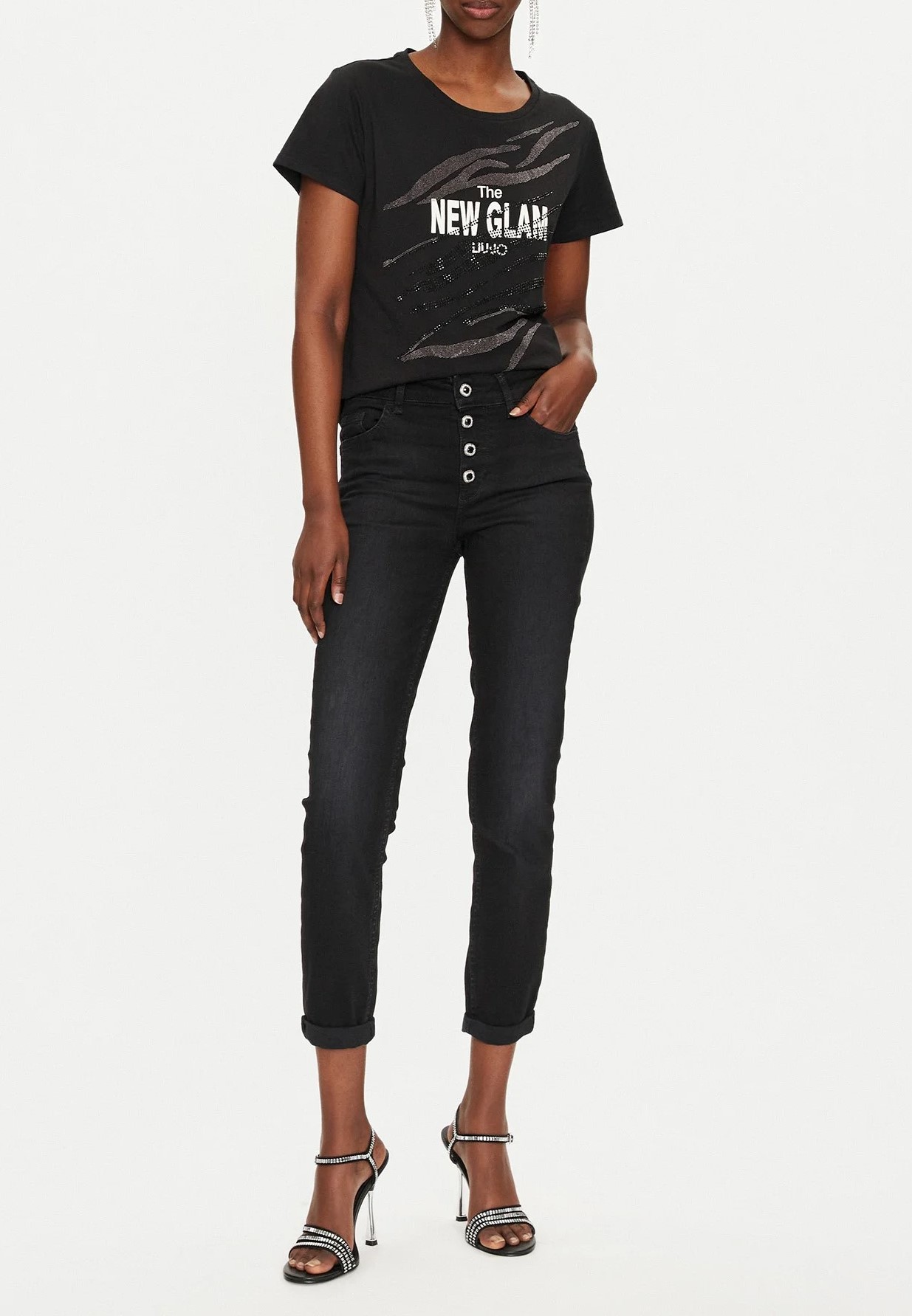 KARL LAGERFELD  JEANS KLJ HR TAPERED DENIM | DARK BLUE