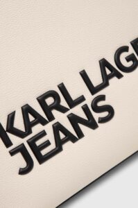 KARL LAGERFELD  JEANS ESSENTIAL LOGO TOTE | OFF WHITE