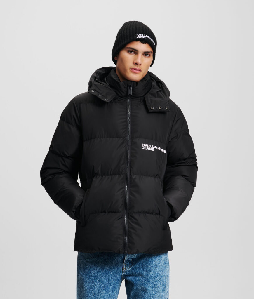 KARL LAGERFELD  JEANS KLJ REGULAR PUFFER | BLACK