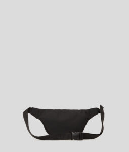 KARL LAGERFELD  JEANS UTILITY COATED BUMBAG | BLACK