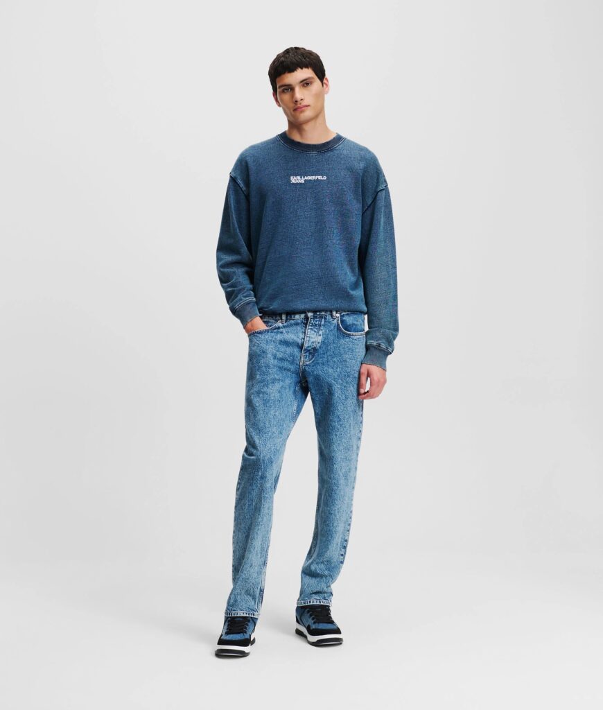 KARL LAGERFELD  JEANS KLJ HR TAPERED DENIM | DARK BLUE