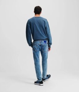 KARL LAGERFELD  JEANS KLJ HR TAPERED DENIM | DARK BLUE