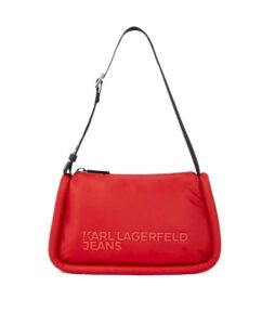 KARL LAGERFELD  JEANS PUFFY BAGUETTE SB | DARK RED