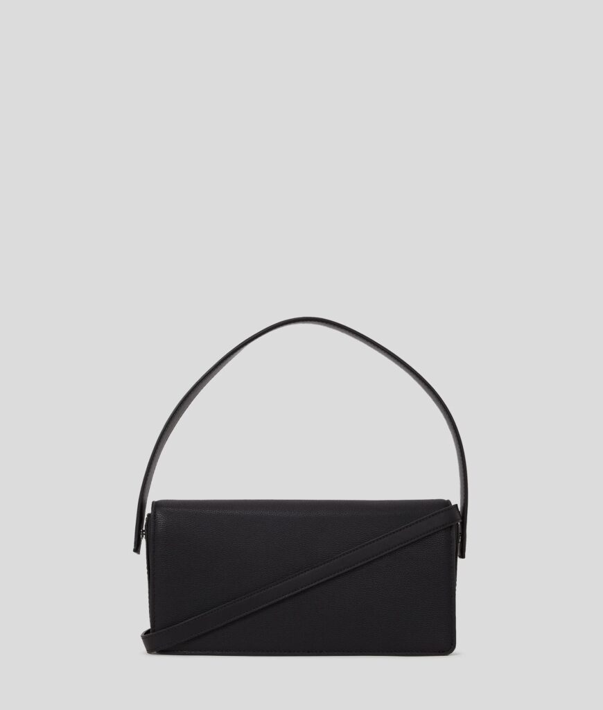 KARL LAGERFELD  JEANS ESSENTIAL LOGO CROSSBODY | BLACK