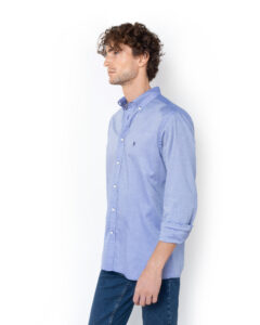 THE BOSTONIANS ΠΟΥΚΑΜΙΣΟ OXFORD REGULAR FIT 3AAP0571 | ROYAL BLUE