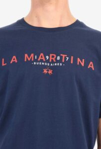 LA MARTINA ΜΠΛΟΥΖΑ T-SHIRT ΚΜ 3LMZMR007 | DARK BLUE