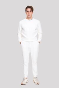 THE BOSTONIANS ΠΑΝΤΕΛΟΝΙ ΦΟΡΜΑΣ ΒΑΜΒΑΚΕΡΟ REGULAR FIT | OFF WHITE