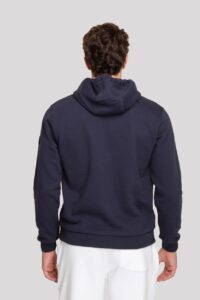 THE BOSTONIANS ΦΟΥΤΕΡ ΒΑΜΒΑΚΕΡΟ HALF ZIP REGULAR FIT | DARK BLUE