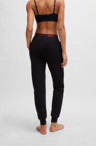 BOSS ΦΟΡΜΑ SPORTY LOGO_PANTS | BLACK