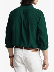 POLO RALPH LAUREN CUBDPPCS-LONG SLEEVE-SPORT SHIRT | GREEN