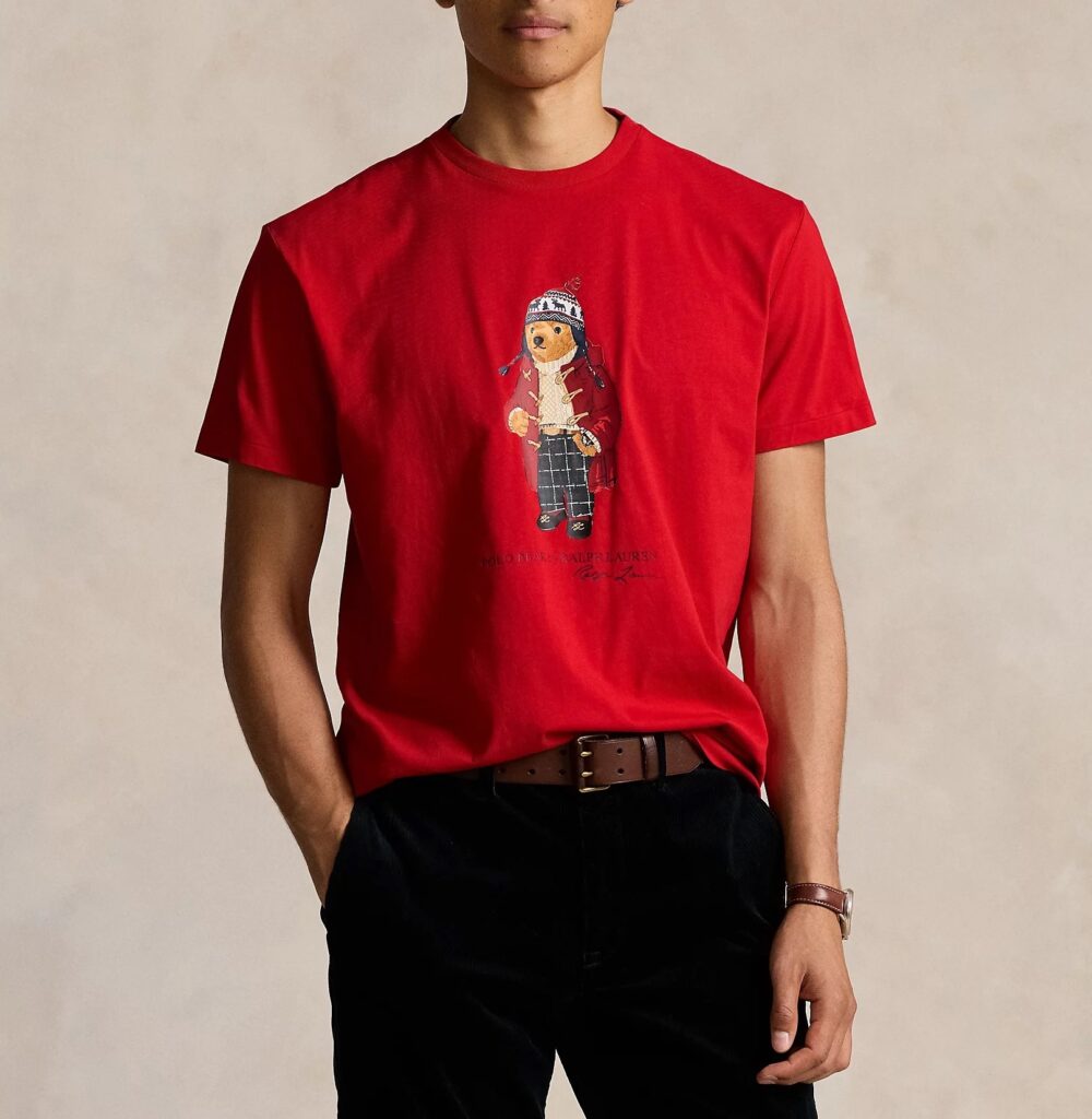 POLO RALPH LAUREN SSCNCLSM1-SHORT SLEEVE-T-SHIRT | RED