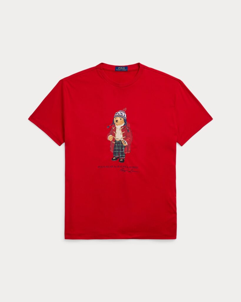 POLO RALPH LAUREN SSCNCLSM1-SHORT SLEEVE-T-SHIRT | RED