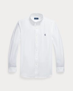 POLO RALPH LAUREN CUBDPPCS-LONG SLEEVE-SPORT SHIRT | WHITE