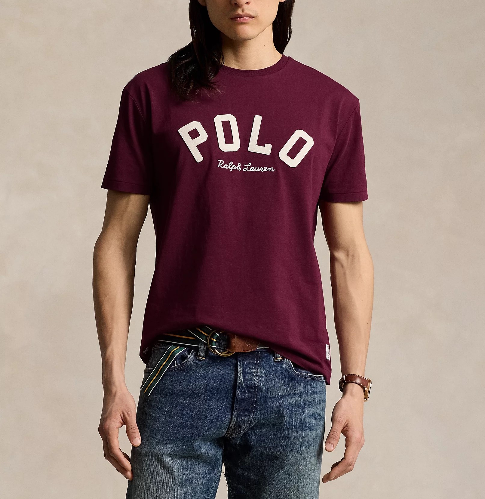 POLO RALPH LAUREN LSCNM4-LONG SLEEVE-SWEATSHIRT | OFF WHITE