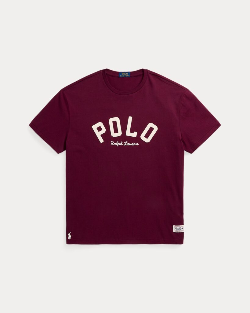 POLO RALPH LAUREN SSCNCLSM1-SHORT SLEEVE-T-SHIRT | BORDEAUX