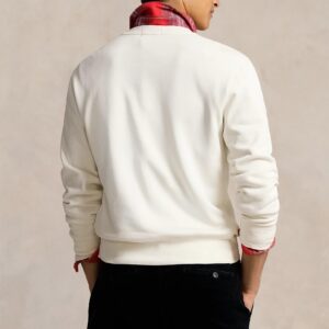 POLO RALPH LAUREN LSCNM4-LONG SLEEVE-SWEATSHIRT | OFF WHITE